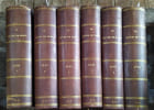 La revue de Paris. Ann&eacute;e 1901 incompl&egrave;te. De janvier &agrave; septembre en 6 volumes. Reliure demi-basane. L&eacute;g&egrave;re mouillure au volume 6.. LA REVUE DE PARIS ...