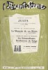 L'Avant-scène - Journal du théâtre N° 126 : Jules par P.-A. Bréal. Suivi de La monnaie de ses rêves, par André Ransan.. L'AVANT-SCENE THEATRE 