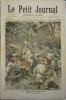 Le Petit journal - Supplément illustré N° 385. : Défaite des Sakalaves à Madagascar. (Gravure en première page). Gravure en dernière page: Le nouveau ...