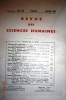 Revue des sciences humaines N° 130. Publication trimestrielle. Articles sur Corneille - Mme de Staël - Musset - Nerval - Baudelaire - Verlaine - ...