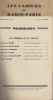 Les Cahiers de Radio-Paris 1932 : Supplément N° 1 : Les conseils de la Faculté. Conférences données dans l'auditorium de la Compagnie française de ...