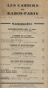 Les Cahiers de Radio-Paris 1935-5 : Robert Kemp - Pierre Deffontaines - Humour et mystifications par Léon-Pierre Quint … Conférences données dans ...