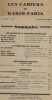 Les Cahiers de Radio-Paris 1936-9 : Les salons de la troisième République, le problème du Pacifique … Conférences données dans l'auditorium de la ...