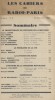 Les Cahiers de Radio-Paris 1937-9 : Le tricentenaire du discours de La méthode (7 articles), la Littérature russe, le problème de La vie, l'histoire ...