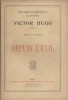 Actes et paroles : Depuis l'exil. Oeuvres complètes illustrées de Victor Hugo.. HUGO Victor 