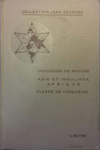 Asie et Insulinde - Afrique. Classe de cinquième.