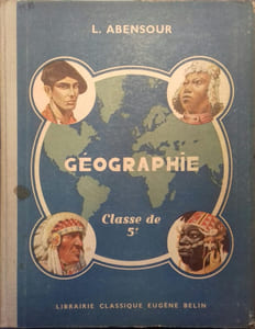 Géographie. Classe de cinquième.