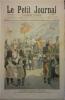 Le Petit journal - Supplément illustré N° 274 : Le boeuf gras à Paris. (Gravure en première page). Gravure en dernière page: Lancement au Havre du ...