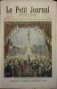 Le Petit journal - Supplément illustré N° 278 : Voyage du Président de la République à Nice. (Gravure en première page). Gravure en dernière page: ...