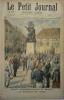 Le Petit journal - Supplément illustré N° 283 : Fêtes commémoratives de Belfort. (Gravure en première page). Gravure en dernière page: Le message de ...