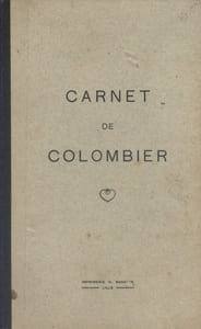 Carnet de colombier.