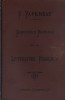 Esquisse d'histoire de la littérature française.. VAPEREAU G. 
