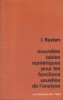 Nouvelles tables numériques pour les fonctions usuelles de l'analyse.. FLAVIEN L. 