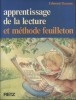 Apprentissage de la lecture et méthode feuilleton.. BEAUME Edmond 