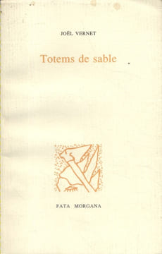 Totems de sable.. VERNET Joël