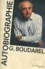 Autobiographie.. BOUDAREL Georges 