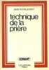 Technique de la prière.. KOVALEVSKY Jean 