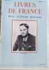 Livres de France - Revue litt&eacute;raire mensuelle. 7e Ann&eacute;e, N&deg; 5. Articles sur Herv&eacute; Bazin.. LIVRES DE FRANCE 7e Ann&eacute;e, 