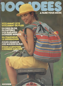 Cent idées à faire vous-même. N° 80. Bagages de dernière minute - Serrsucker - Maison bleue - Herbier ...