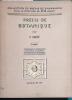 Pr&eacute;cis de botanique. Tome 1.. CRETE P. 