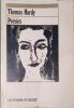 Po&eacute;sies.. HARDY Thomas 
