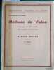 M&eacute;thode de violon en trois volumes. Volume 2 seul. 1&egrave;re position. Con&ccedil;ue sur une base nouvelle, &eacute;vitant les d&eacute;fauts de la main gauche.. MASSAU Armand 