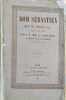 Dom Sebastien, roi de Portugal, op&eacute;ra en cinq actes de Donizetti. Livret seul.. SCRIBE Eug&egrave;ne 