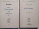 Trait&eacute; d'&eacute;lectricit&eacute; et de magn&eacute;tisme, tomes 1 et 2. Avec notes et &eacute;claircissements par Cornu (Pr), Potier (Pr) et Sarrau (Pr).. MAXWELL James Clerk 