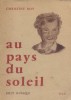 Au pays du soleil. Récit slovaque.. ROY Christine 