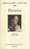 Hermine.. LEFEVRE Françoise 