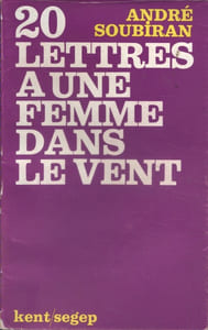 20 lettres à une femme dans le vent.
