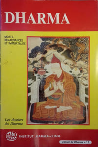 Revue Dharma 1. Morts, renaissances et immortalité.
