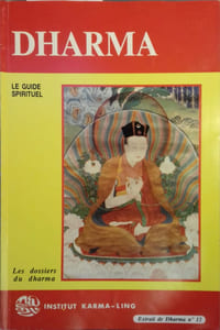 Revue Dharma 12. Le guide spirituel.