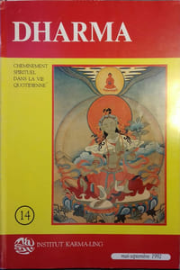 Revue Dharma 14. Cheminement spirituel dans la vie quotidienne.