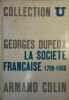 La société française : 1789-1960.. DUPEUX Georges 