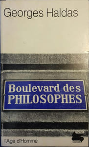 Boulevard des philosophes. Chronique.