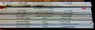 10 albums des aventures d'Astérix le Gaulois. Albums 17, 18, 20, 22, 23, 24, 25, 27, 28, 30 (Titres sur la photo).. GOSCINNY René - UDERZO Albert 