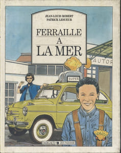 Ferraille à la mer.
