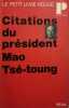 Citations du président Mao Tsé-Toung. Le petit livre rouge.. TSE-TOUNG Mao 
