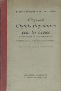 Cinquante chants populaires pour les écoles.