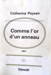 Comme l'or d'un anneau.