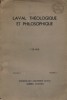 Laval théologique et philosophique. volume 2 - N° 1.. LAVAL THEOLOGIQUE ET PHILOSOPHIQUE 