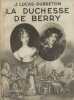 La Duchesse de Berry.. LUCAS-DUBRETON J. 