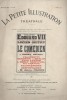 La Petite illustration théâtrale N° 38 : Le comédien - Journal anniversaire, comédie de Sacha Guitry.. LA PETITE ILLUSTRATION : THEATRE 