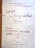 Livret de géographie. Certificat d'études.. LE LEAP 