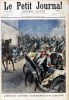 Le Petit journal - Supplément illustré N° 540 : Attentat contre l'Empereur d'Allemagne. (Gravure en première page). Gravure en dernière page: Violents ...