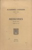 Mémoires de l'Académie des sciences, belles-lettres et arts d'Angers. tomes III et IV en un volume.. ACADEMIE D'ANGERS 1969-1970 