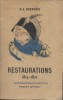 Restaurations. 1814-1821.. GIGNOUX C.-J. 