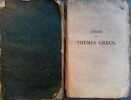 Cours de thèmes grecs, précédé d'une grammaire grecque. En 2 volumes.. VENDEL-HEYL L. A. 