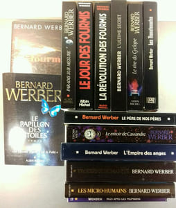 14 romans de Bernard Werber.